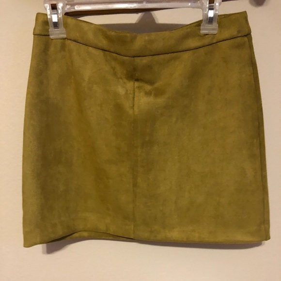 Mustard Seed Dresses & Skirts - New suede skirt size large/ 27 waist